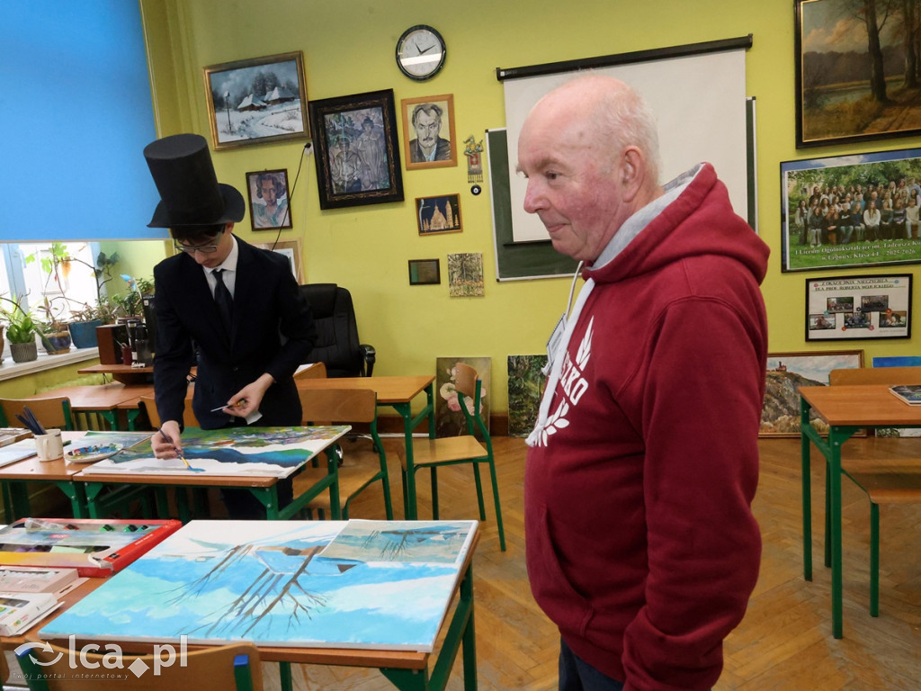  I LO w Legnicy zmieniło się w filmowy plan