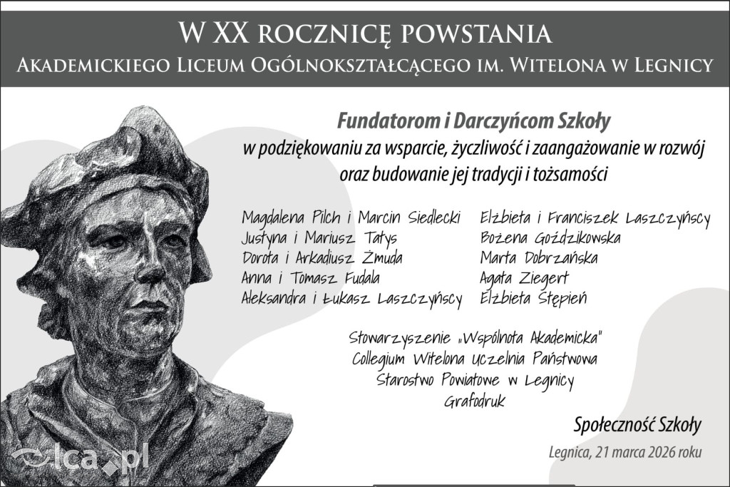 Witelon został patronem ALO
