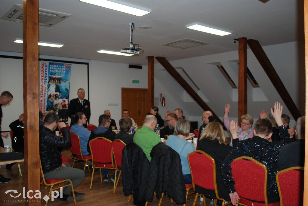 Zebranie OSP-ORW „Pinoter”. Świder prezesem