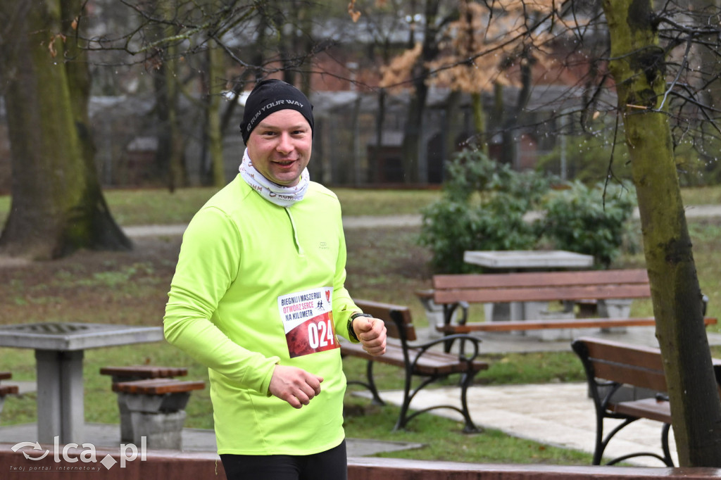 Pokonali kilometr dla „Otwórz Serce”