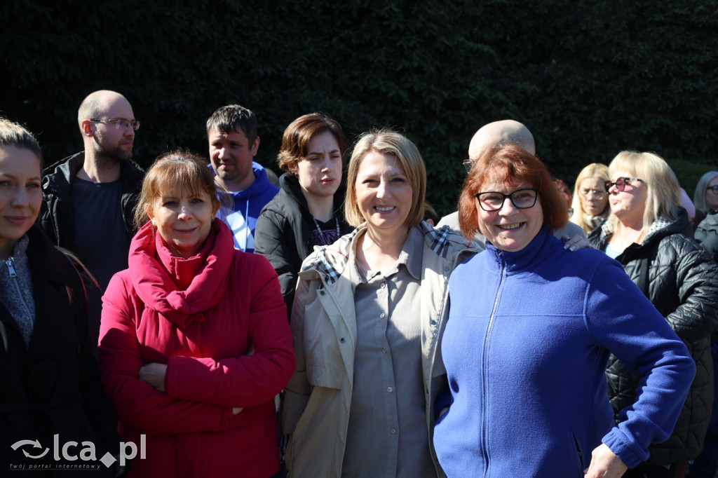 Gorąco przed siedzibą ZUS w Legnicy