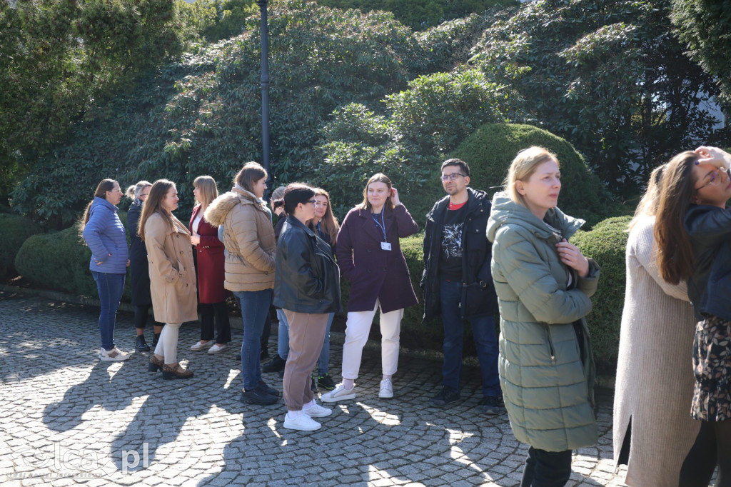 Gorąco przed siedzibą ZUS w Legnicy