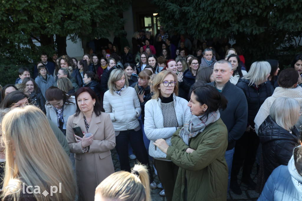 Gorąco przed siedzibą ZUS w Legnicy