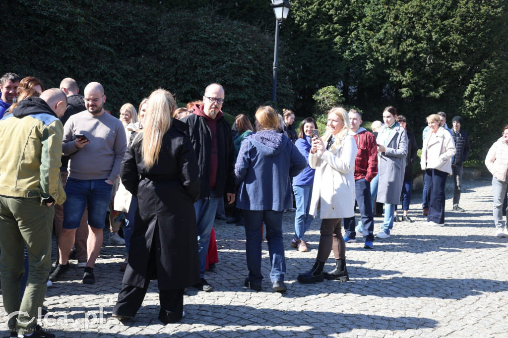 Gorąco przed siedzibą ZUS w Legnicy