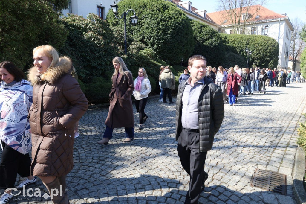 Gorąco przed siedzibą ZUS w Legnicy