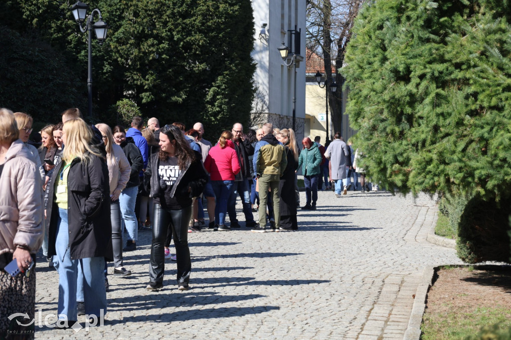 Gorąco przed siedzibą ZUS w Legnicy