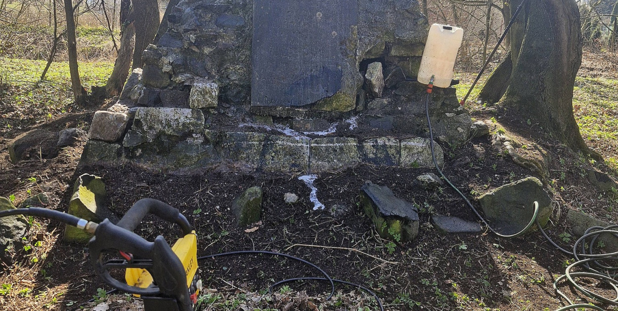 Zapomniany pomnik został uporządkowany