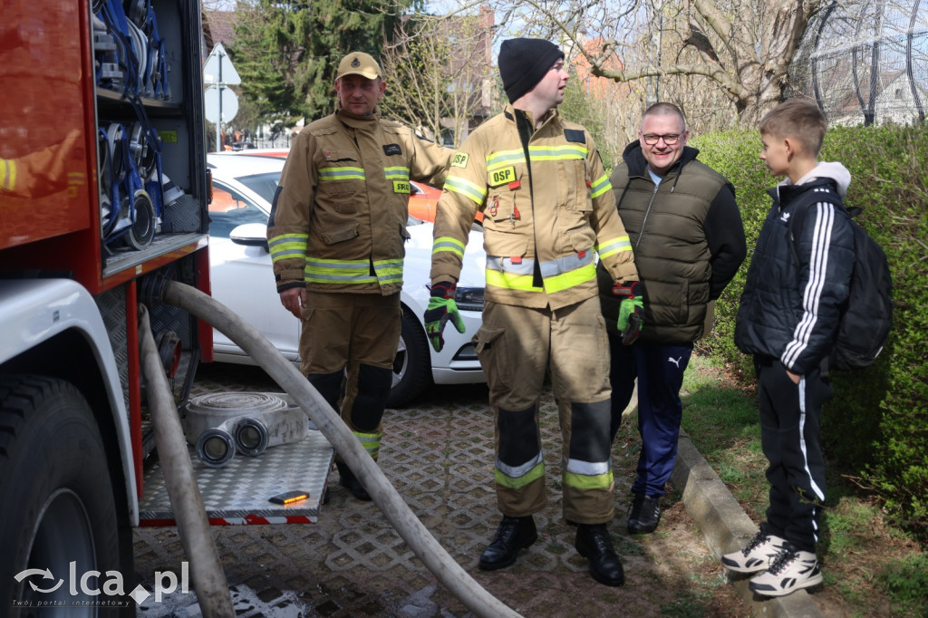 Strażackie lanie w Kunicach
