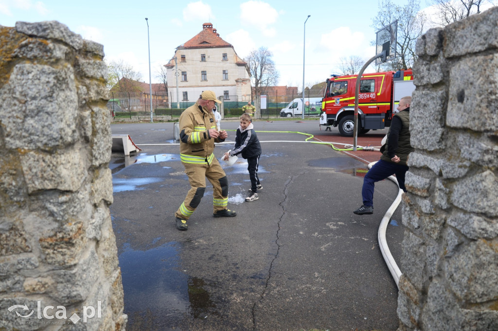 Strażackie lanie w Kunicach