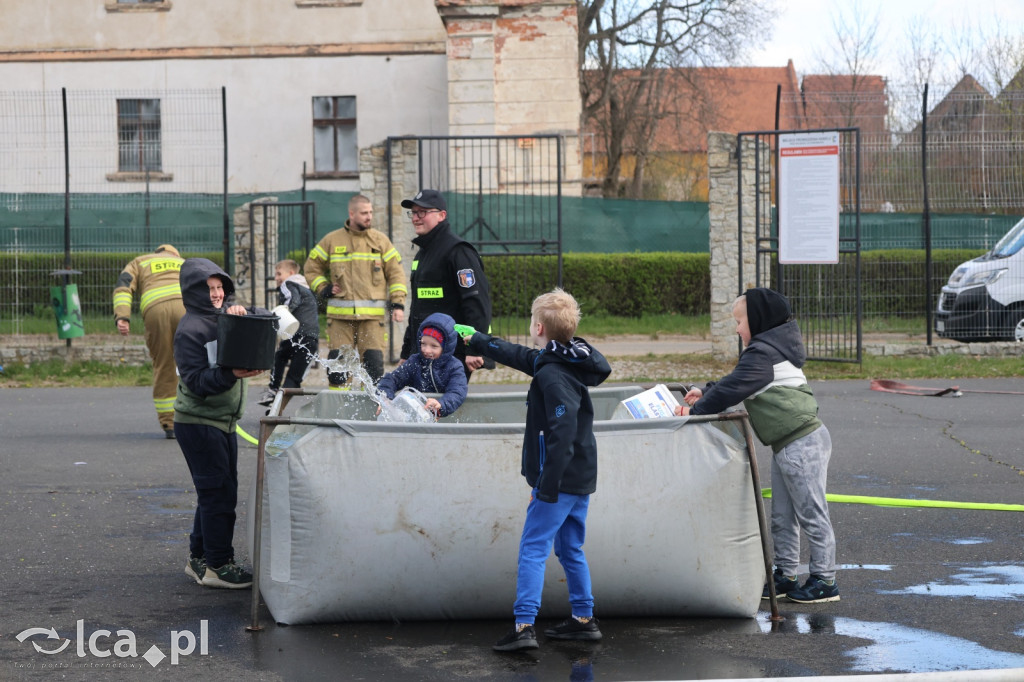 Strażackie lanie w Kunicach