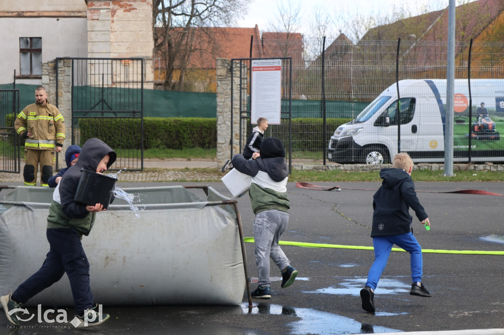 Strażackie lanie w Kunicach