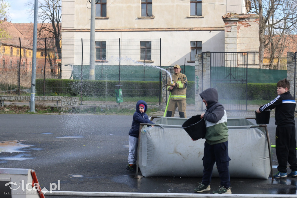 Strażackie lanie w Kunicach