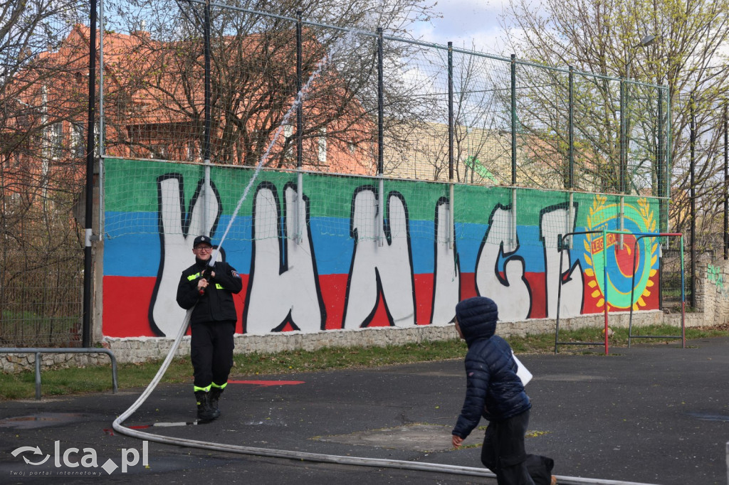 Strażackie lanie w Kunicach
