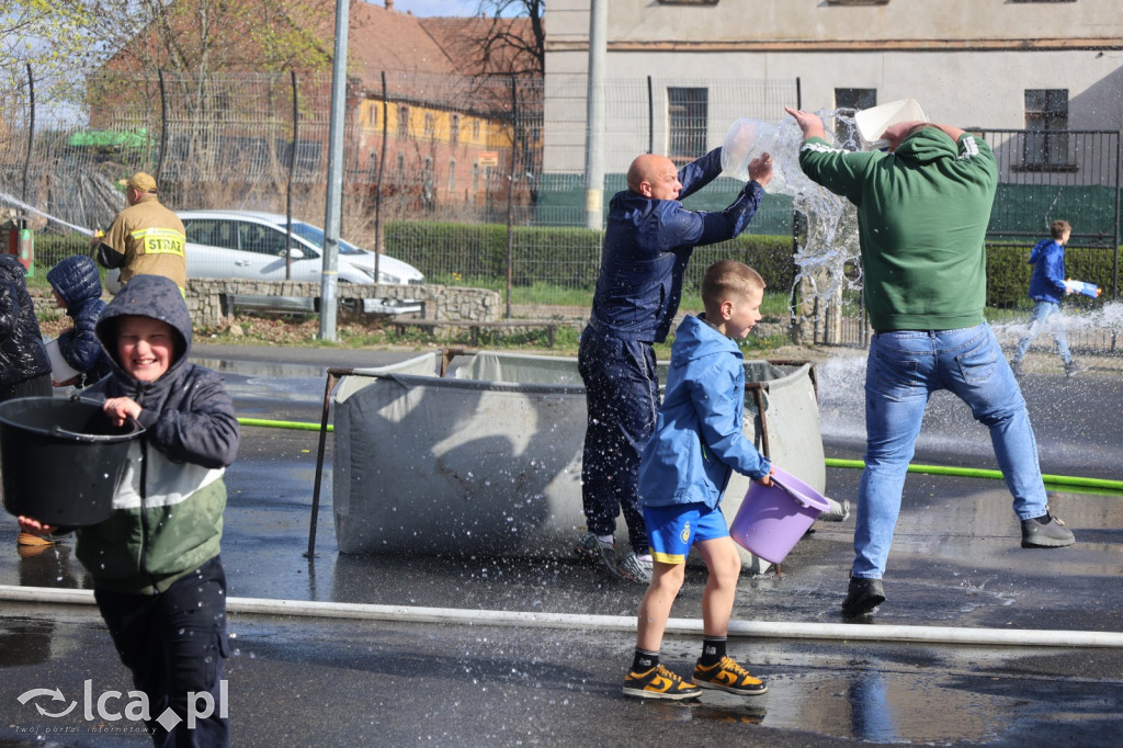 Strażackie lanie w Kunicach