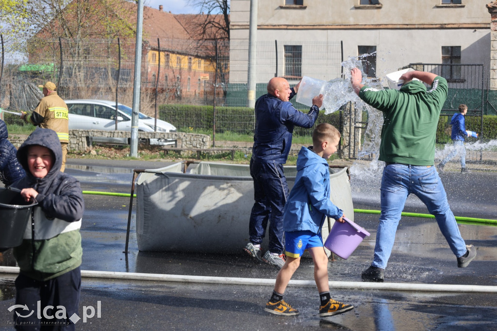 Strażackie lanie w Kunicach