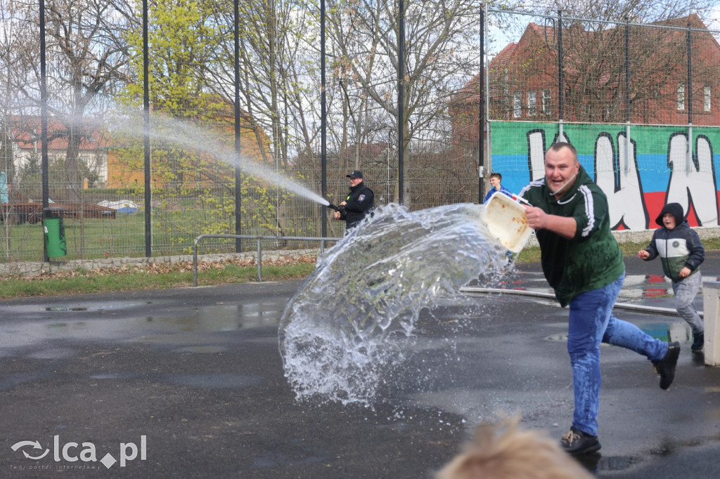 Strażackie lanie w Kunicach