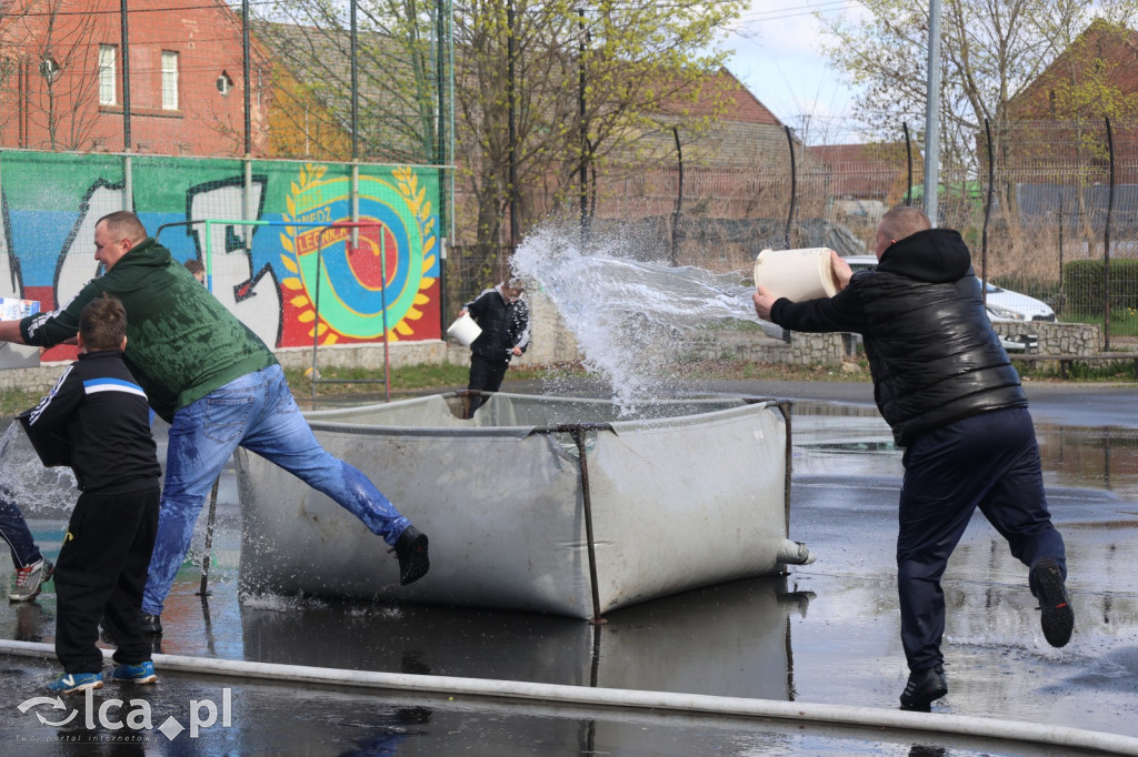 Strażackie lanie w Kunicach