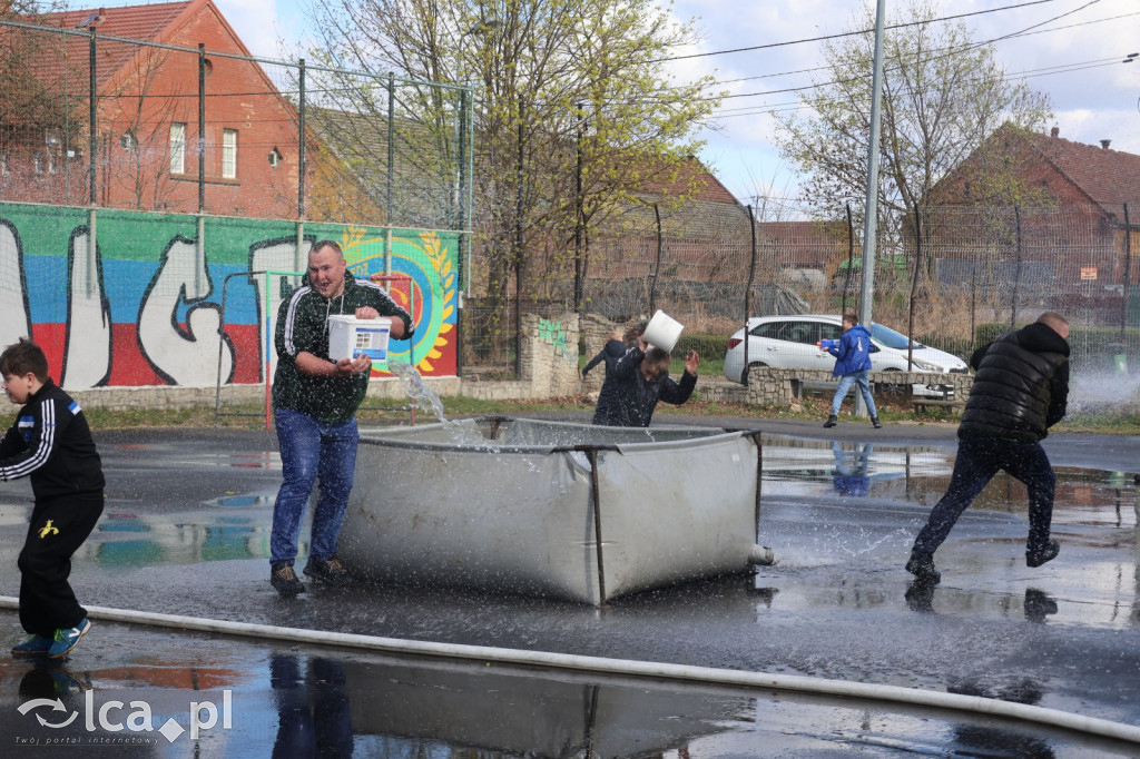 Strażackie lanie w Kunicach