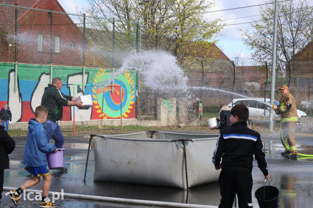 Strażackie lanie w Kunicach