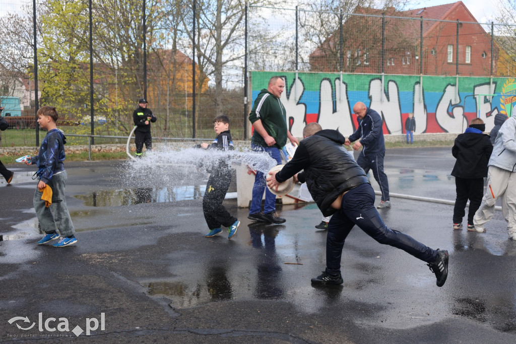 Strażackie lanie w Kunicach