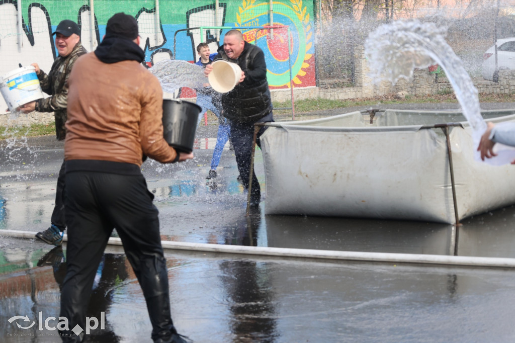 Strażackie lanie w Kunicach