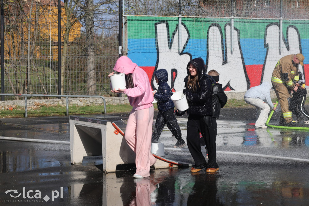 Strażackie lanie w Kunicach