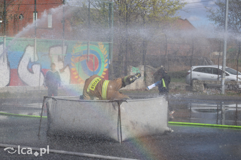 Strażackie lanie w Kunicach