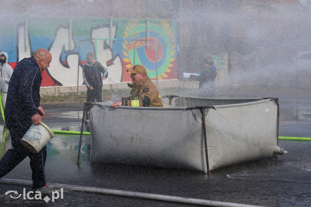 Strażackie lanie w Kunicach