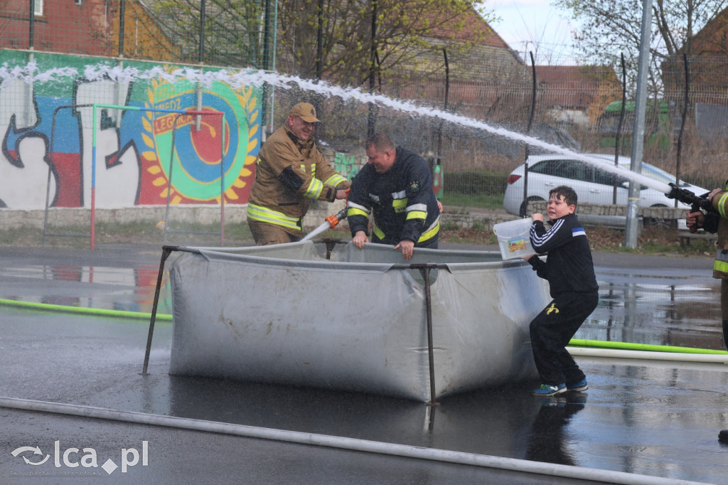 Strażackie lanie w Kunicach