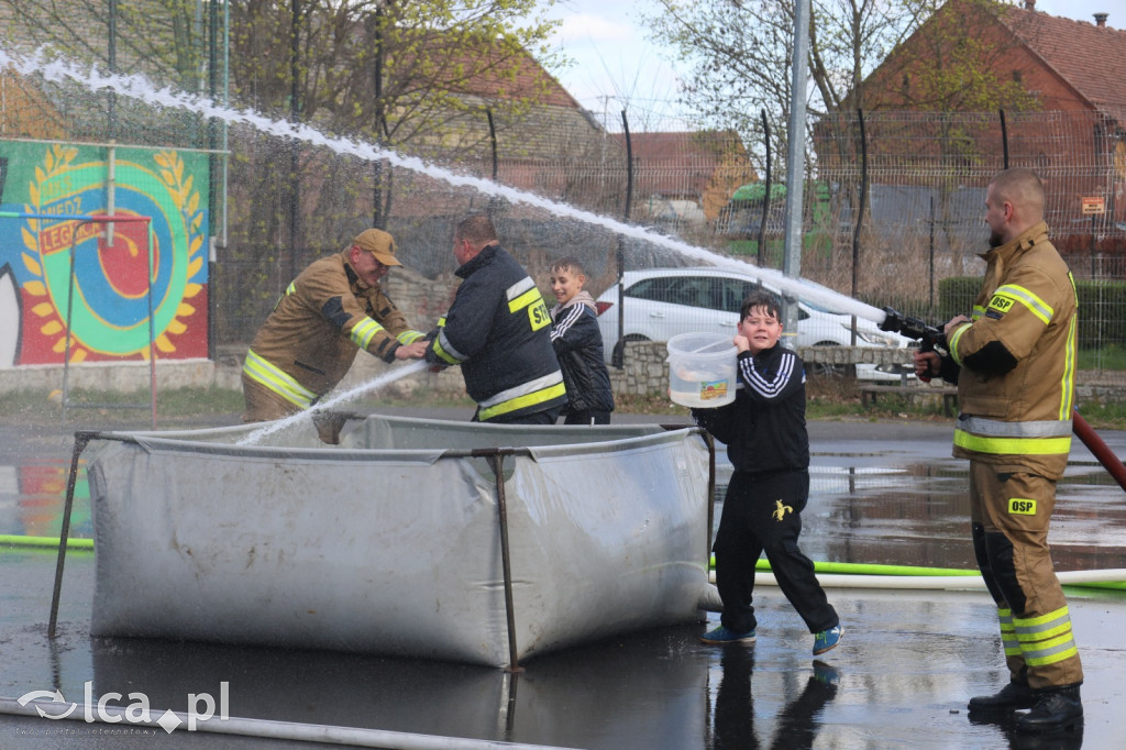 Strażackie lanie w Kunicach