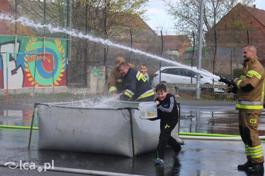 Strażackie lanie w Kunicach