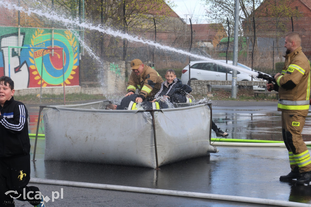 Strażackie lanie w Kunicach