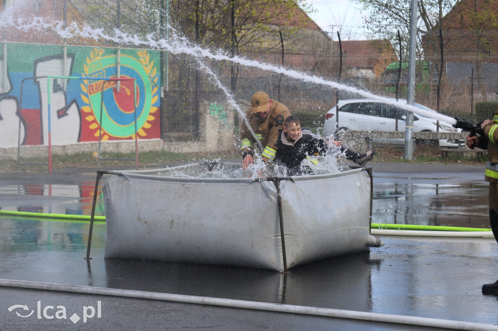 Strażackie lanie w Kunicach