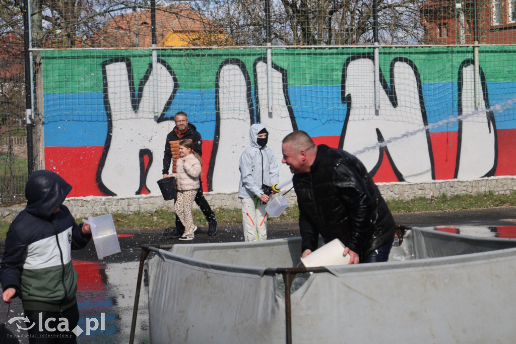 Strażackie lanie w Kunicach