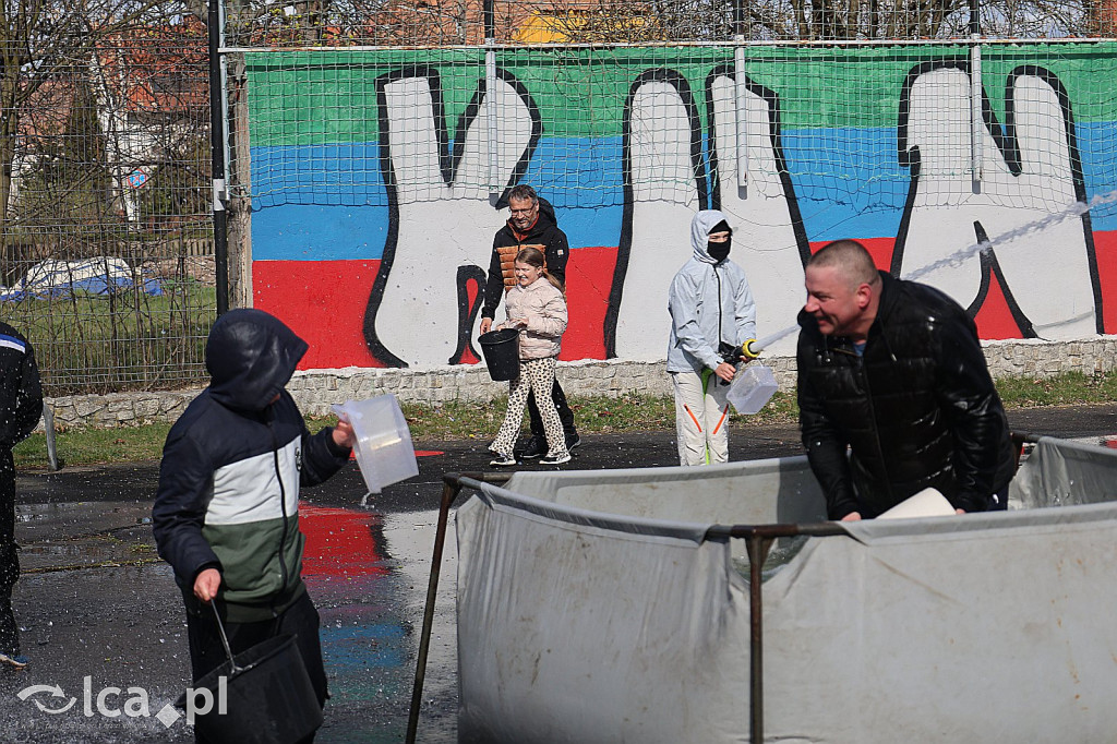 Strażackie lanie w Kunicach