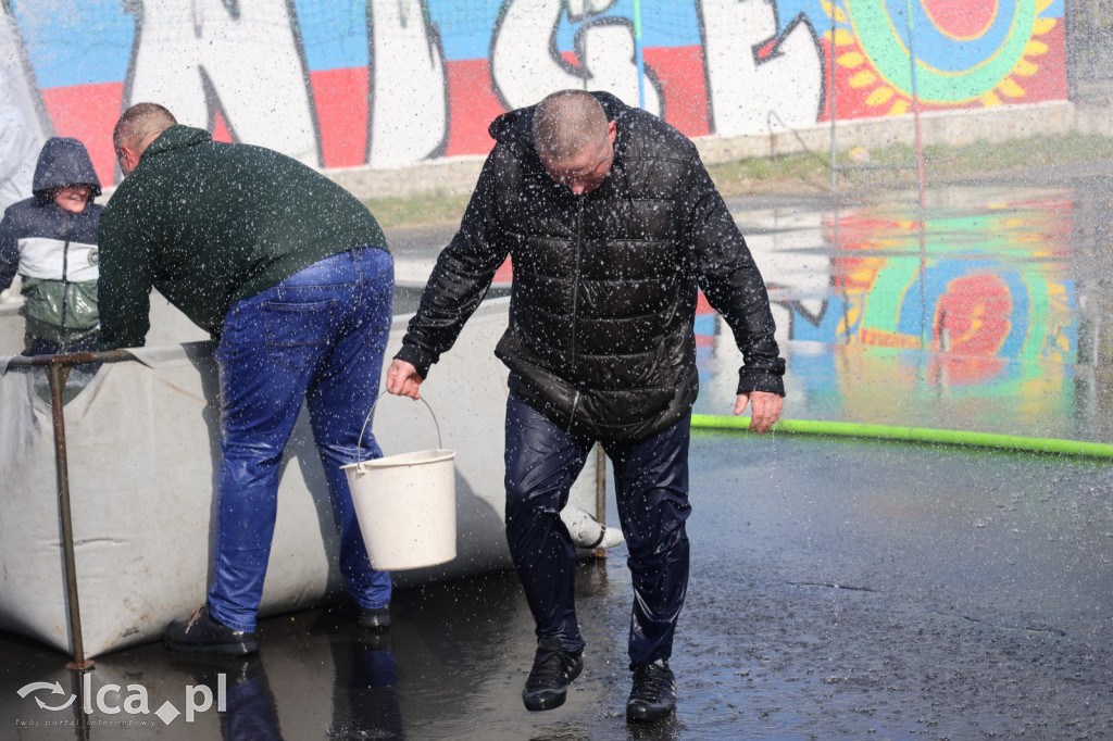 Strażackie lanie w Kunicach