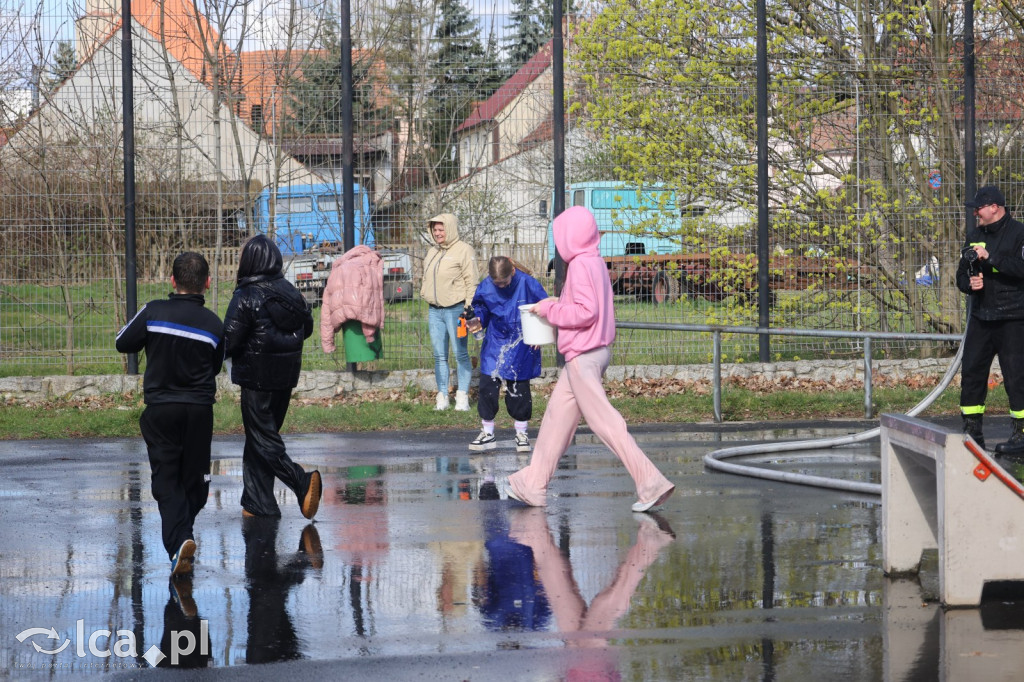 Strażackie lanie w Kunicach