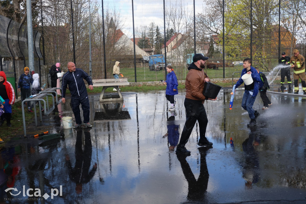 Strażackie lanie w Kunicach