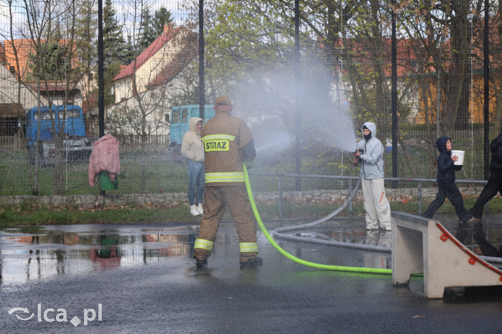 Strażackie lanie w Kunicach