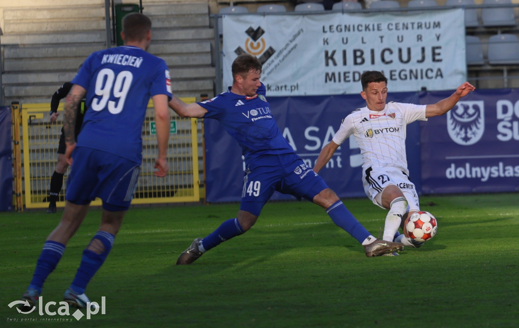 Tylko remis Miedzi w starciu z Polonią Bytom