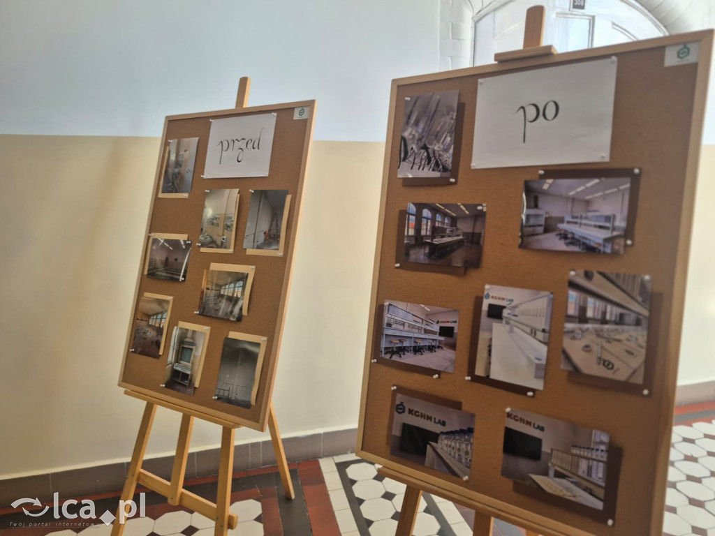 II LO ma nowoczesną pracownię chemiczną