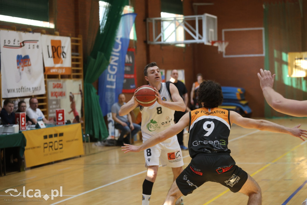 KS Basket Legnica wygrywa pierwszy mecz