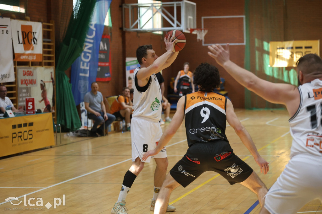 KS Basket Legnica wygrywa pierwszy mecz