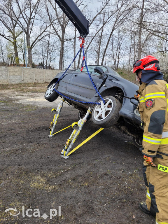 Strażacy sprawdzali nowy sprzęt w praktyce