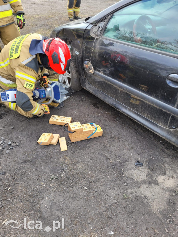Strażacy sprawdzali nowy sprzęt w praktyce