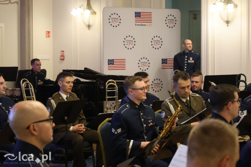 Amerykańska orkiestra w Sali Królewskiej