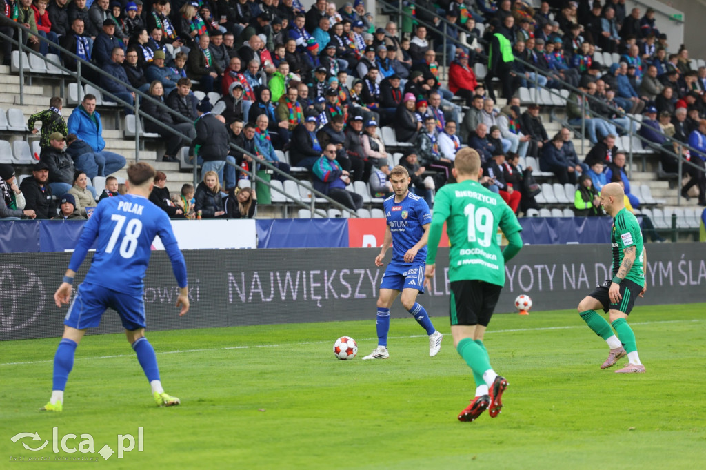 Zimny prysznic na Stadionie Orła Białego!