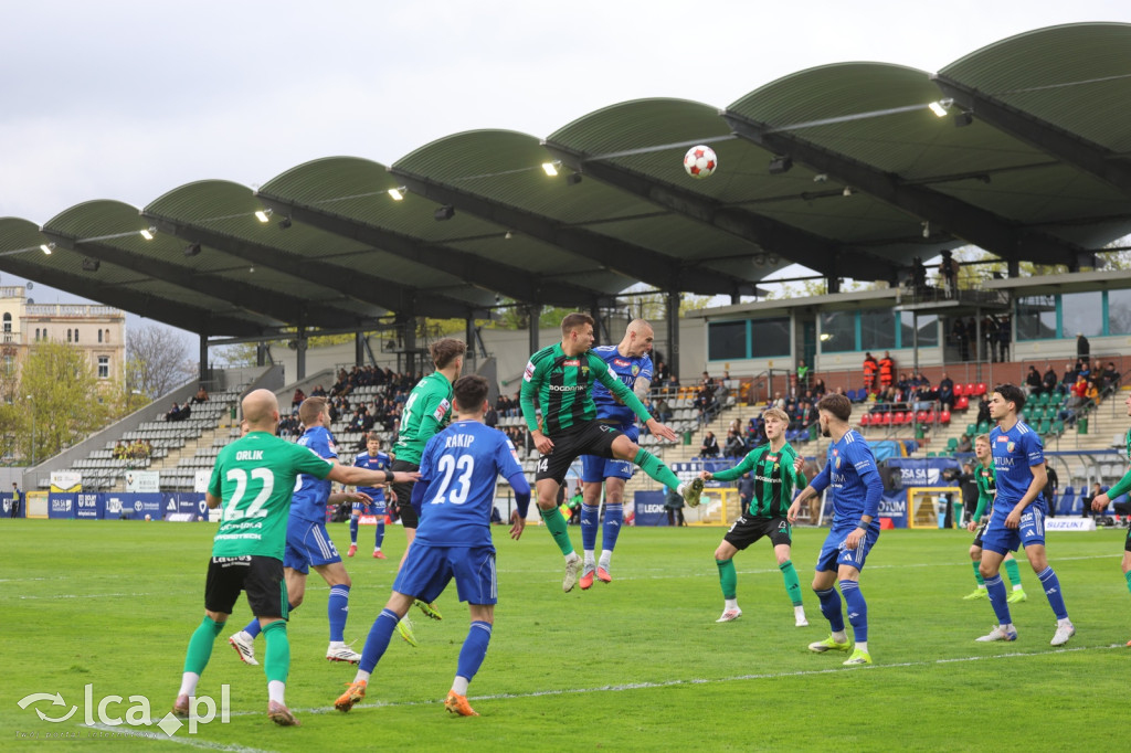 Zimny prysznic na Stadionie Orła Białego!