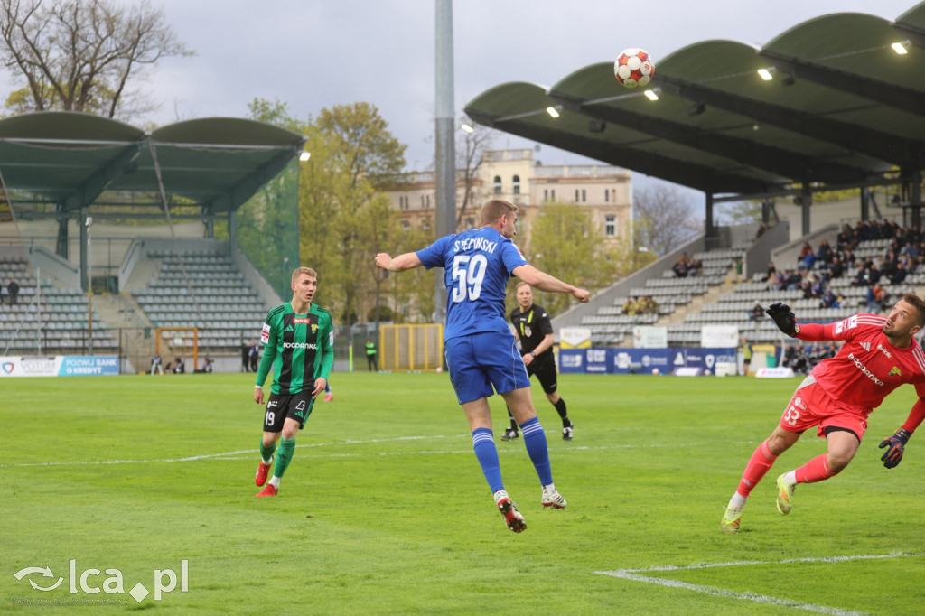 Zimny prysznic na Stadionie Orła Białego!