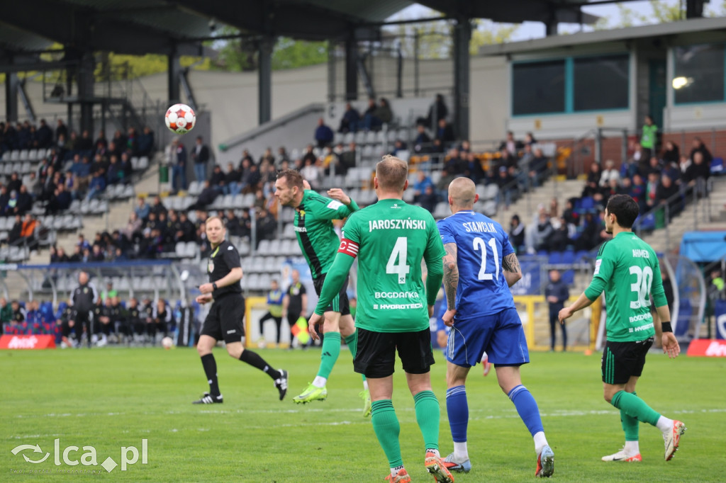 Zimny prysznic na Stadionie Orła Białego!